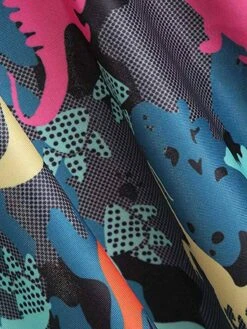 Dark Gray 1950s Retro Dinosaur Tankini Set -Women's Fashion Sales SCX000676 3