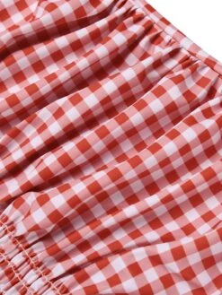 [Pre-Sale] Checked 1950s Halter Bowknot One-piece Swimsuit -Women's Fashion Sales SCX000948 7 eee8b7d0 df66 4fe5 8401 5238552904bc