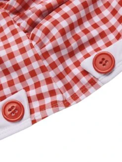 [Pre-Sale] Checked 1950s Halter Bowknot One-piece Swimsuit -Women's Fashion Sales SCX000948 9 7ad33228 3983 4083 a454 8cb3eb1c1914