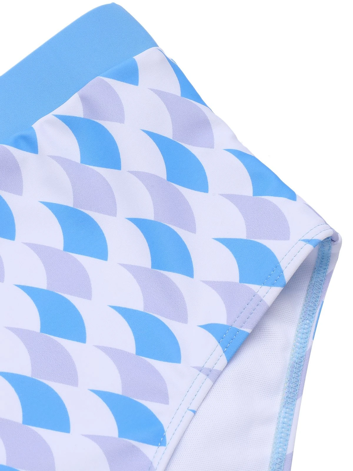 Blue 1940s Hole Collar Halter Swimsuit 8 Blue 1940s Hole Collar Halter Swimsuit - Image 6