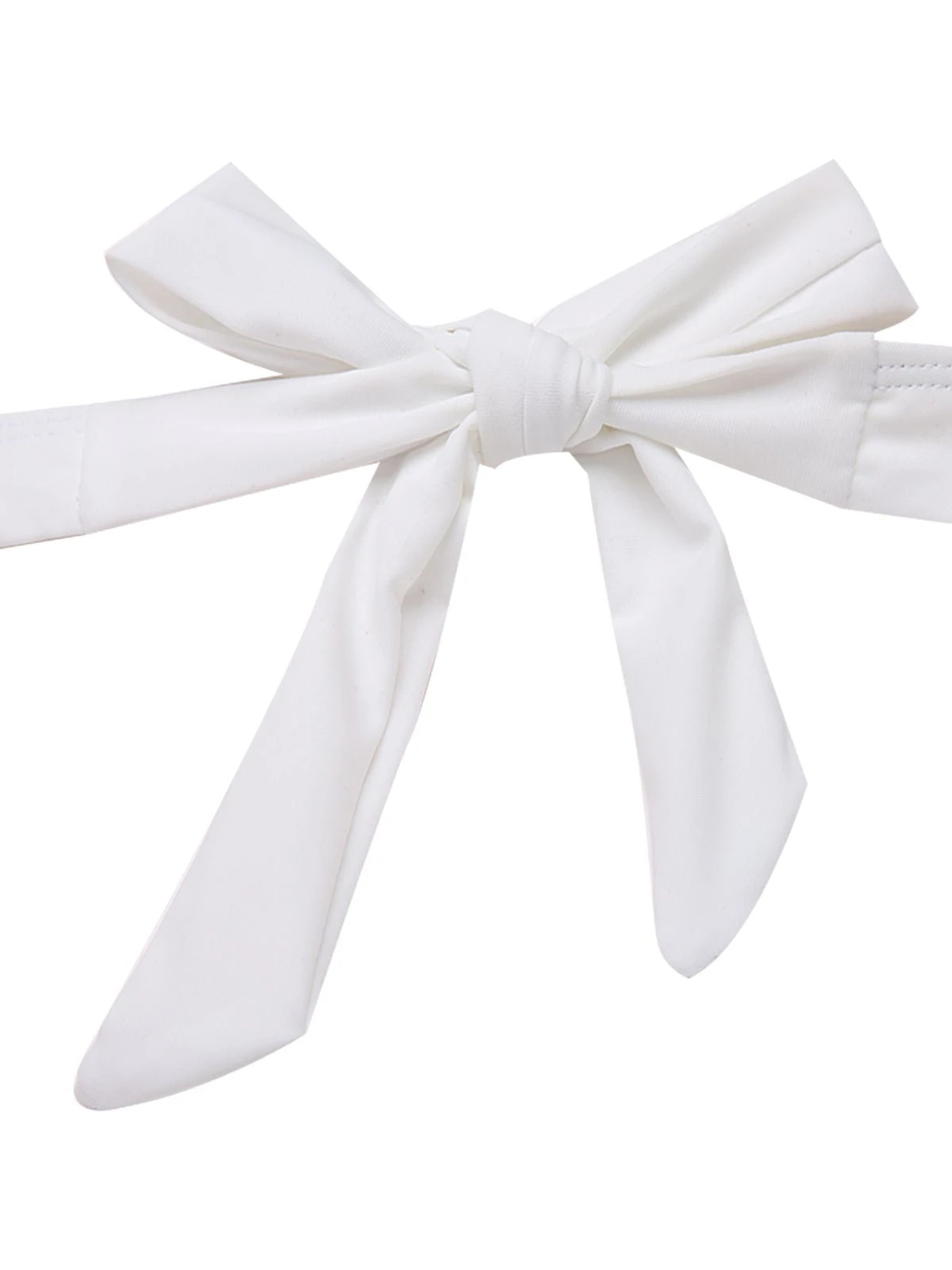 Pink 1940s Patchwork Lace-Up Halter Swimsuit 9 Pink 1940s Patchwork Lace-Up Halter Swimsuit - Image 7