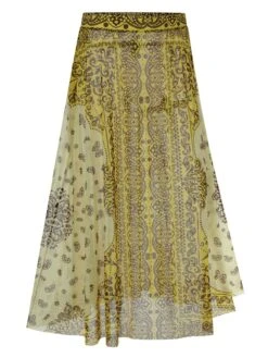 [Plus Size] 2PCS Yellow 1960s One-shoulder Swimsuit & Cover Up -Women's Fashion Sales SCXL000037 2 2469d85b 1384 4974 a043 022d15ba5faa