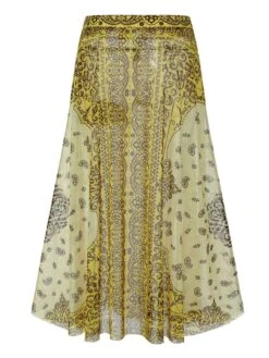 [Plus Size] 2PCS Yellow 1960s One-shoulder Swimsuit & Cover Up -Women's Fashion Sales SCXL000037 3 44388b27 cf92 4b03 8870 e04547fd5022