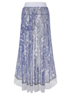 [Plus Size] 1960s Blue-and-white Porcelain Swimsuit & Cover-up -Women's Fashion Sales SCXL000038 3 7a5b7de3 801f 46b4 a2fb e4a3bc33af27