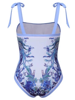 [Plus Size] 2PCS Multicolor 1960s Shoulder Straps Plant Swimsuit & Cover Up -Women's Fashion Sales SCXL000039 MC 01 4 c1e9cc43 81e9 4eb1 85bf cb0b753432ae