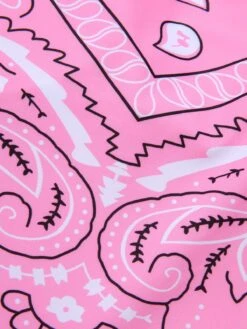 [Plus Size] 1950s Spaghetti Strap Print Swimsuit -Women's Fashion Sales SCXL000052 1 5 compressed