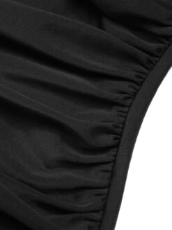 1950s Classic Solid One-Piece Swimsuit -Women's Fashion Sales SCXL000112 5