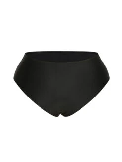 [Plus Size] Black 1940s Solid Bandeau Halter Skirt Swimsuit -Women's Fashion Sales SCXL000190 4