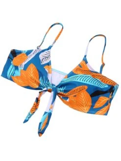 [Plus Size] 1940s Spaghetti Strap Print Swimsuit & Cover-Up -Women's Fashion Sales SCXL000191 1 6 compressed