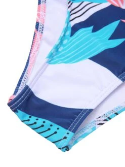 [Plus Size] 1940s Spaghetti Strap Print Swimsuit & Cover-Up -Women's Fashion Sales SCXL000191 2 8 compressed