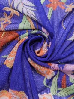 [Plus Size] 1940s Strap Print One-Piece Skirt Swimsuit -Women's Fashion Sales SCXL000193 1 7 compressed