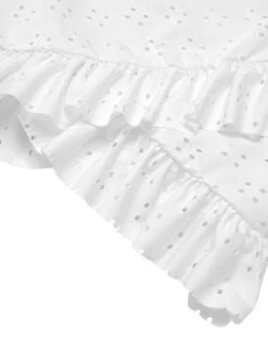 1950s Spaghetti Strap Solid Ruffles Swimsuit & Cover-Up -Women's Fashion Sales SCXL000212 9