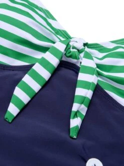 [Pre-Sale] 1960s Halter Strips Buttoned One-Piece Swimsuit -Women's Fashion Sales SCXL000252 4 compressed