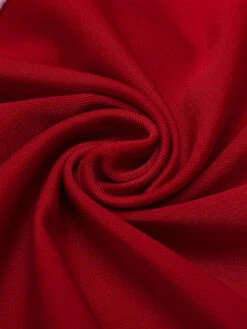 Red 1950s Strawberry Plaid Suspender Swimsuit -Women's Fashion Sales SCXL000261 4