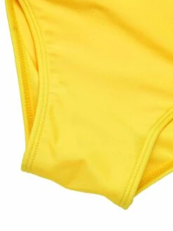 [Pre-Sale] Yellow 1970s Lace-Up Halter Bikini Set -Women's Fashion Sales SCXL000288 6