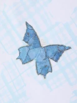 [Pre-Sale] Multicolor 1970s Butterfly Bow Strap Swimsuit -Women's Fashion Sales SCXL000439 5