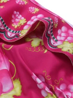 Retro 1950s Grape V-Neck Ruffle Sleeves Swimsuit 11 Retro 1950s Grape V-Neck Ruffle Sleeves Swimsuit -Women's Fashion Sales SCXL000618 4