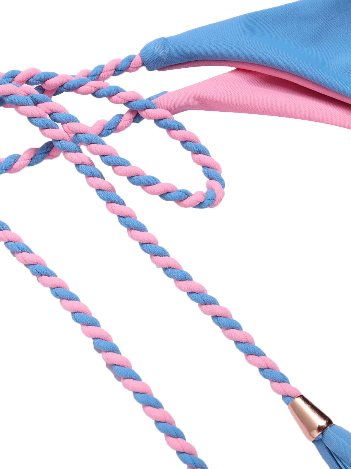 1950s Tie Back Backless Braided Bikini Set 7 1950s Tie Back Backless Braided Bikini Set - Image 6