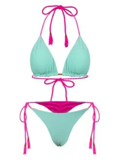 1950s Tie Back Backless Braided Bikini Set 25 1950s Tie Back Backless Braided Bikini Set -Women's Fashion Sales SCXL000632 7