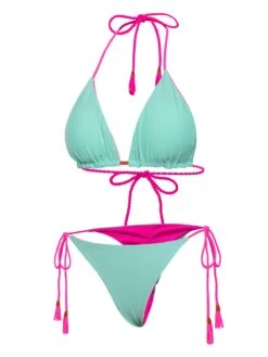 1950s Tie Back Backless Braided Bikini Set 26 1950s Tie Back Backless Braided Bikini Set -Women's Fashion Sales SCXL000632 9